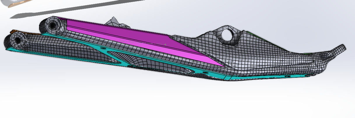 Polaris Pro R/ Turbo R lower control arm gussets