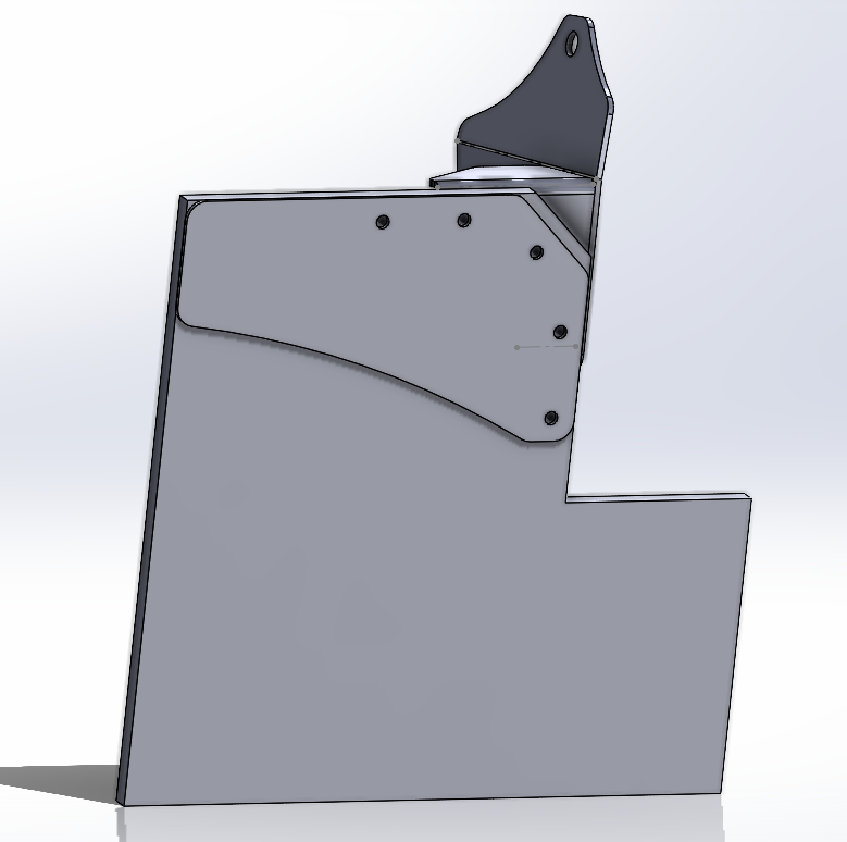 Polaris Pro R/ Turbo R mud flap