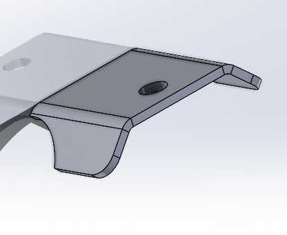 Trick tabs for 1.57" tubing